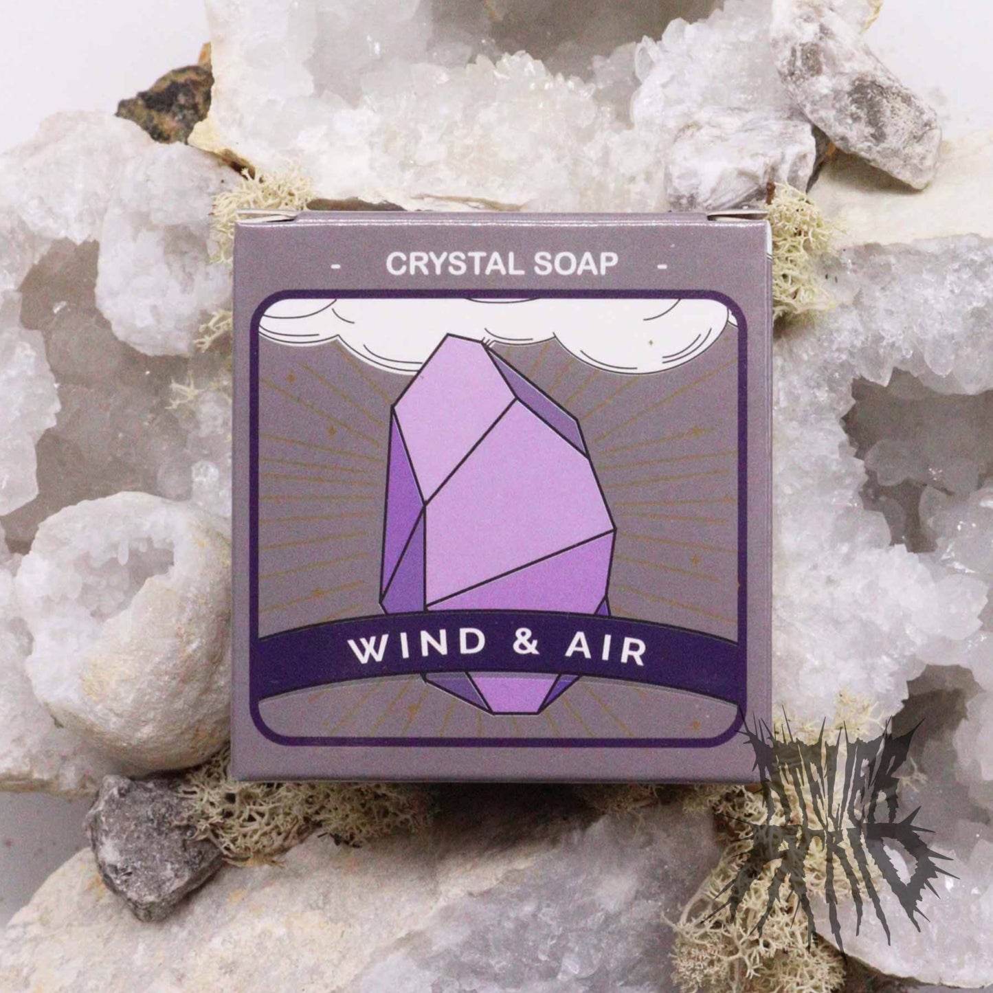 Crystal Elemental Soap - Air. Surprise Crystal Soap