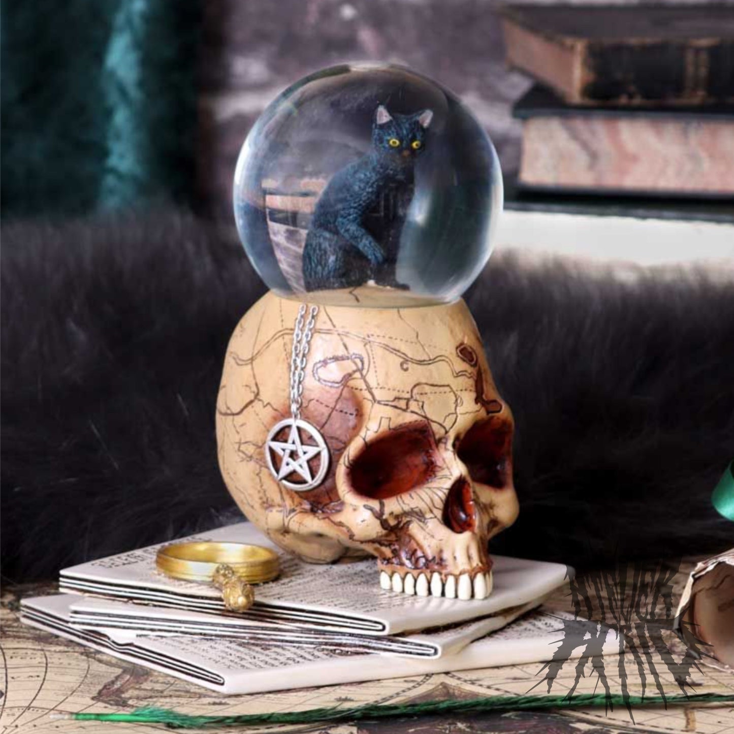 Spirits Of Salem Snow Globe