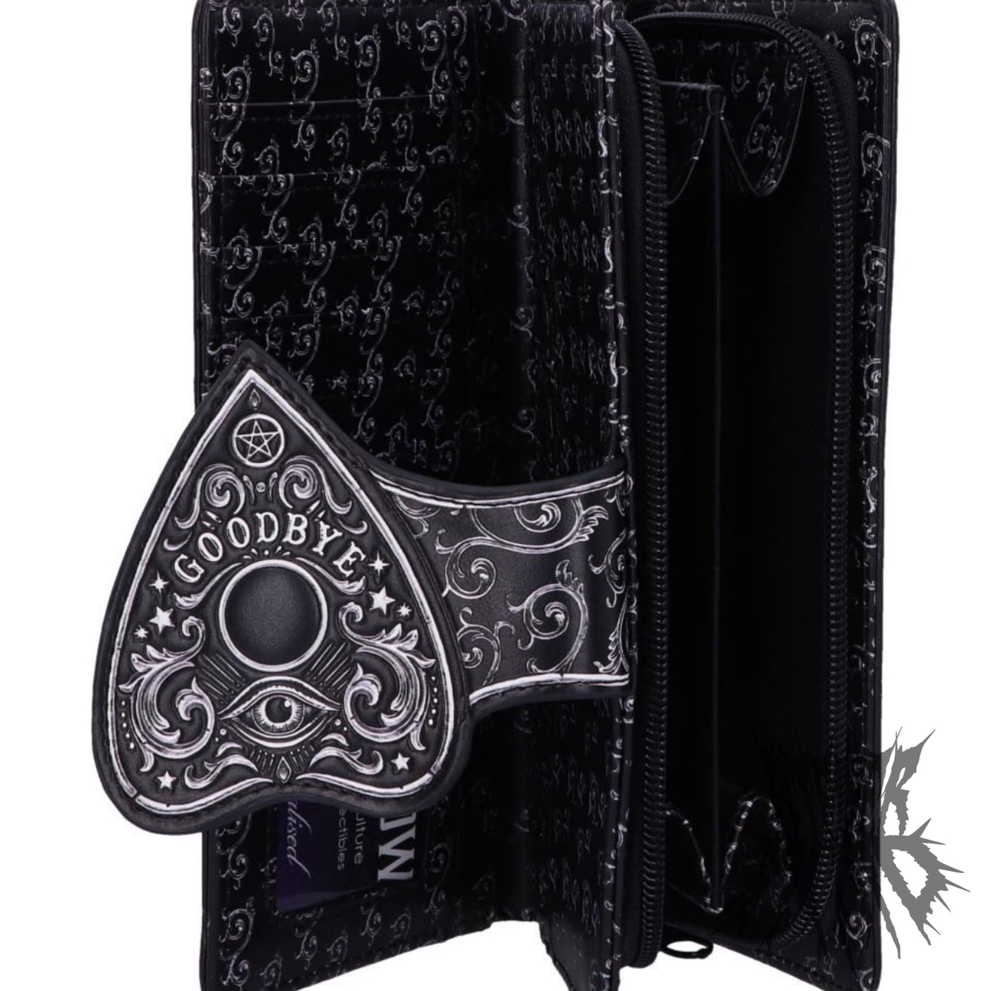 Spirit Board Planchette Embossed Purse 18.5cm