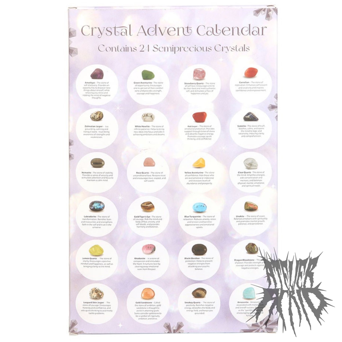 The Gemstone Advent Calendar- Crystal Advent Calendar.