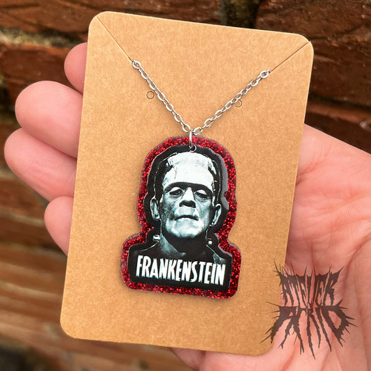 The Frankenstein Glitter Necklace