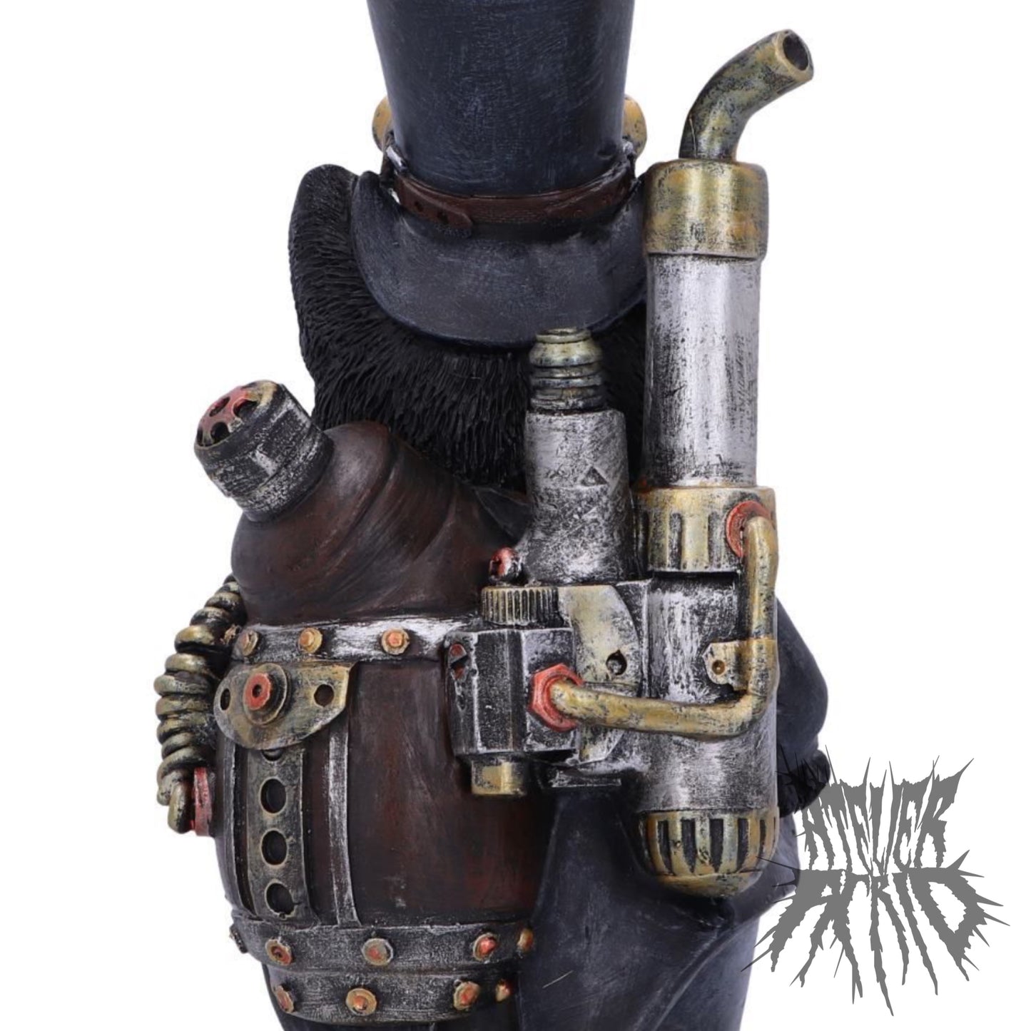 Steamsmith's Cat 19.5cm - Steampunk Cat Figurine