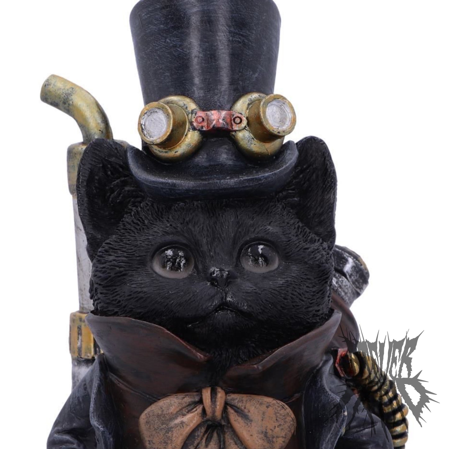 Steamsmith's Cat 19.5cm - Steampunk Cat Figurine