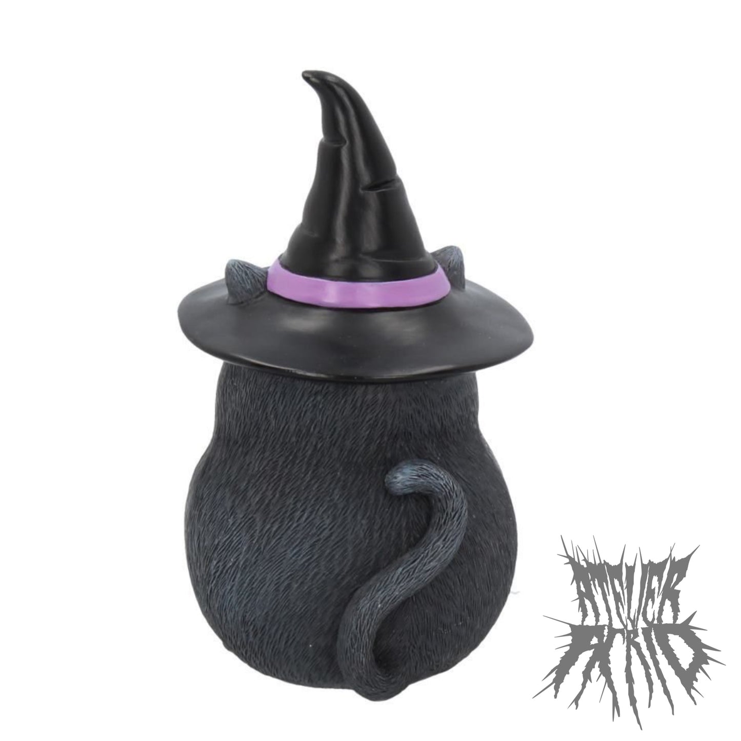 Lucky Black Cat 12cm - Snapcat Cute Cat Figurine