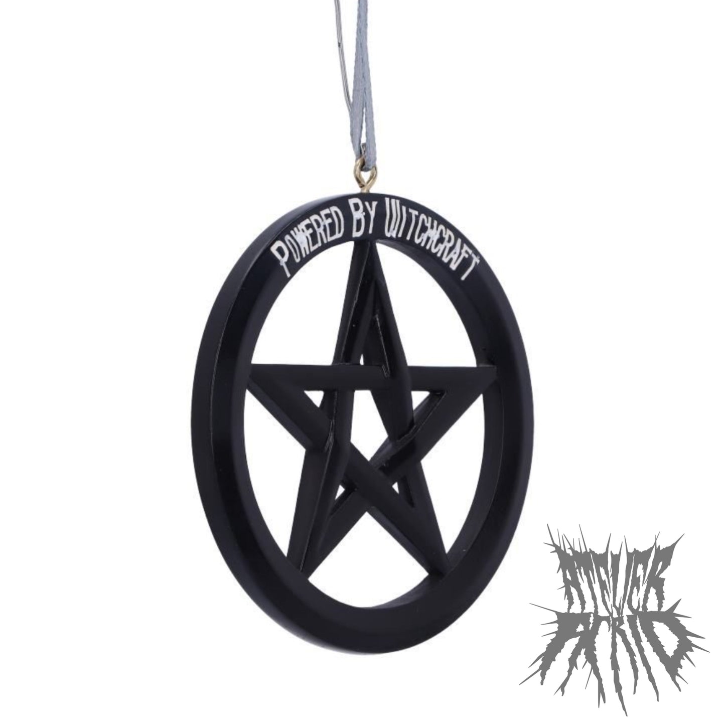 Powered by Witchcraft Hanging Ornament 7cm