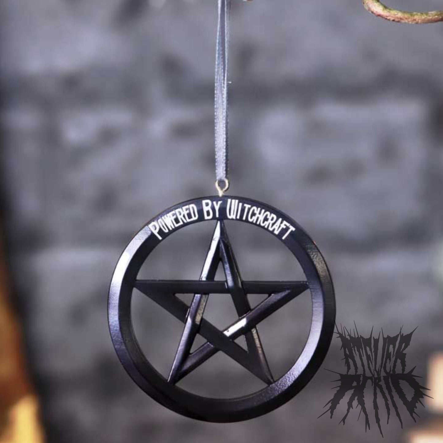 Powered by Witchcraft Hanging Ornament 7cm
