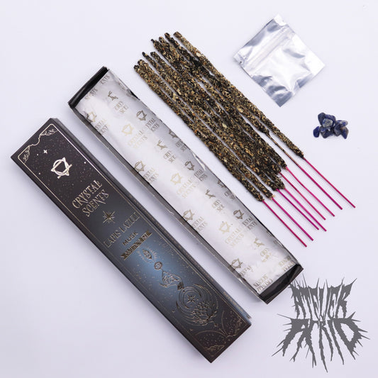 Lapis Crystal Scents Smudge Incense - Musk