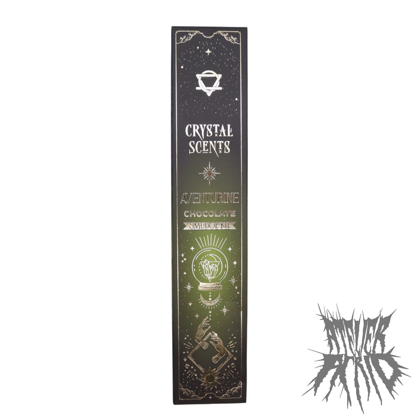 Aventurine Crystal Scents Smudge Incense - Chocolate