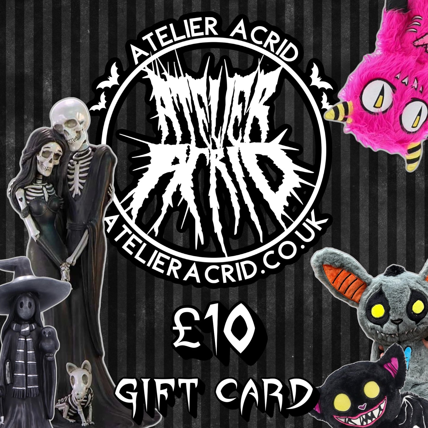 Atelier Acrid Gift Card - Gothic Jewellery, Gifts and Accessories Gift Card