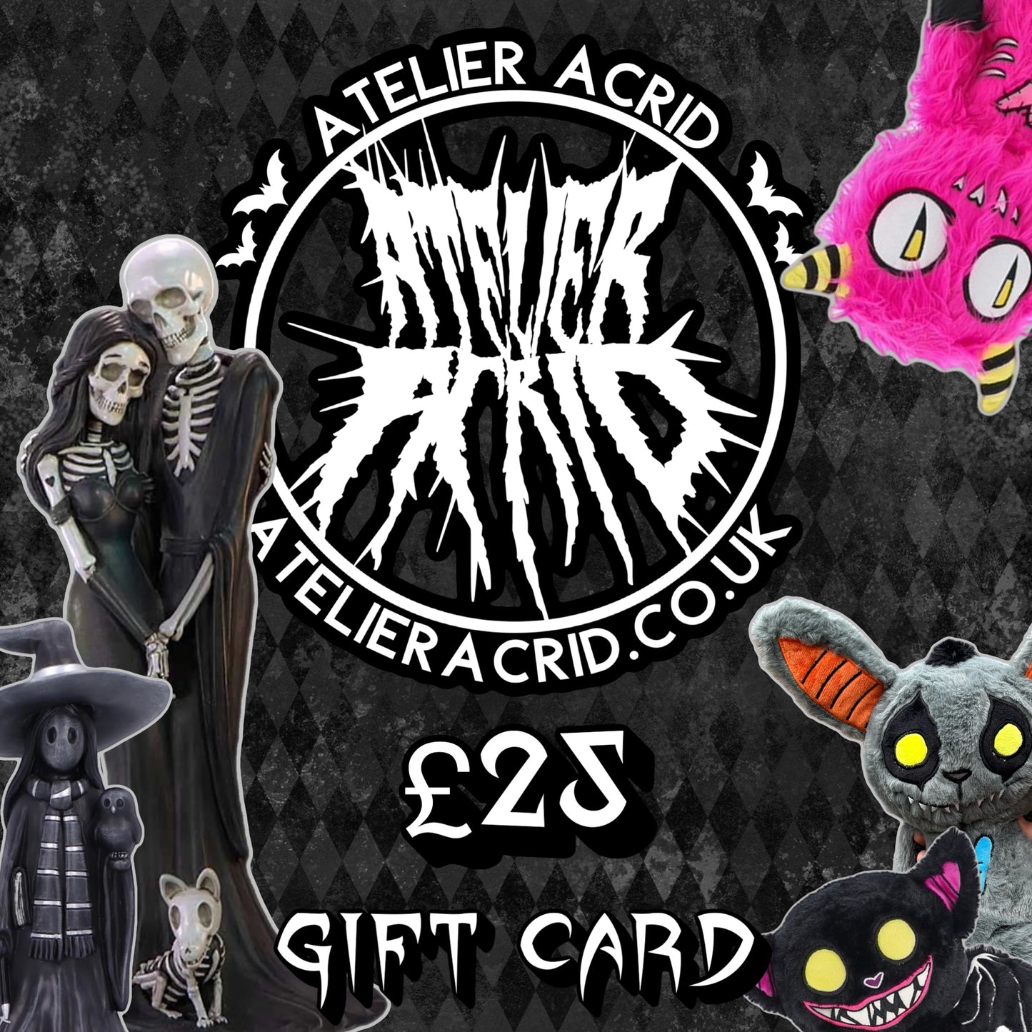 Atelier Acrid Gift Card - Gothic Jewellery, Gifts and Accessories Gift Card