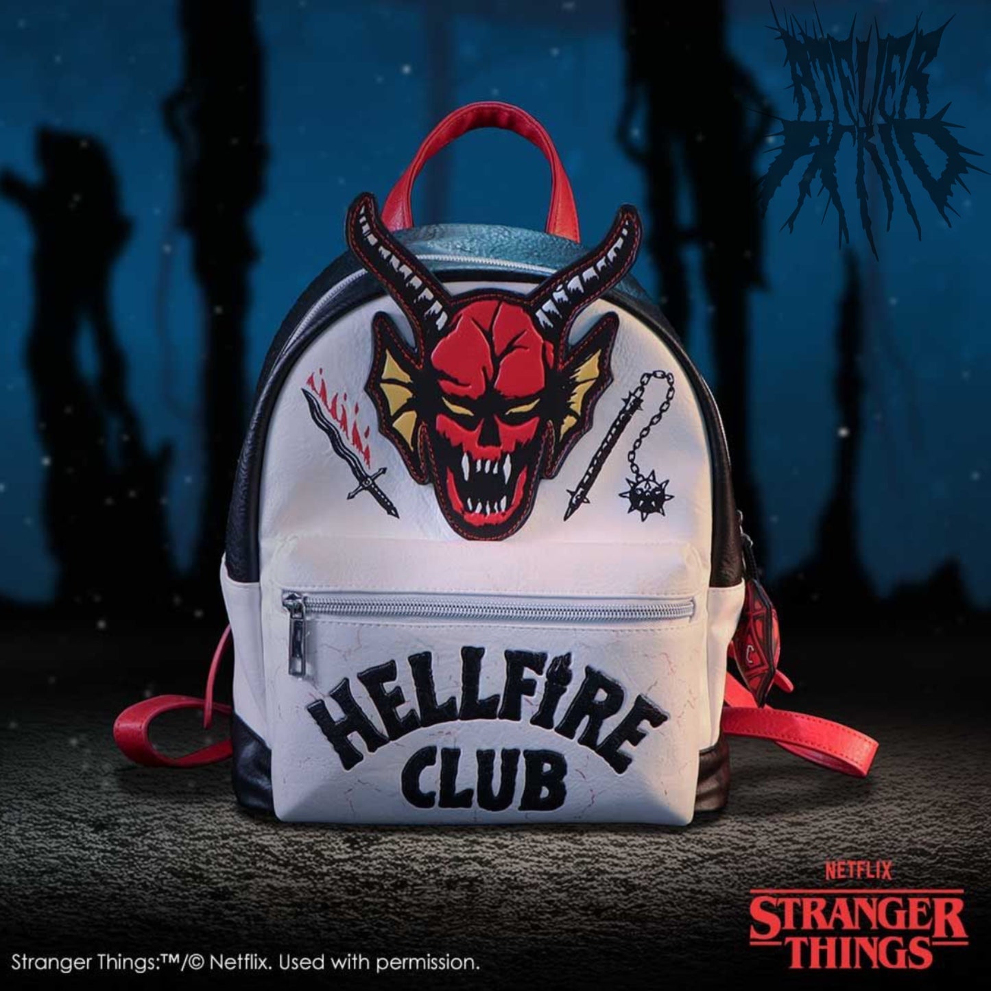 Stranger Things Hellfire Club Backpack