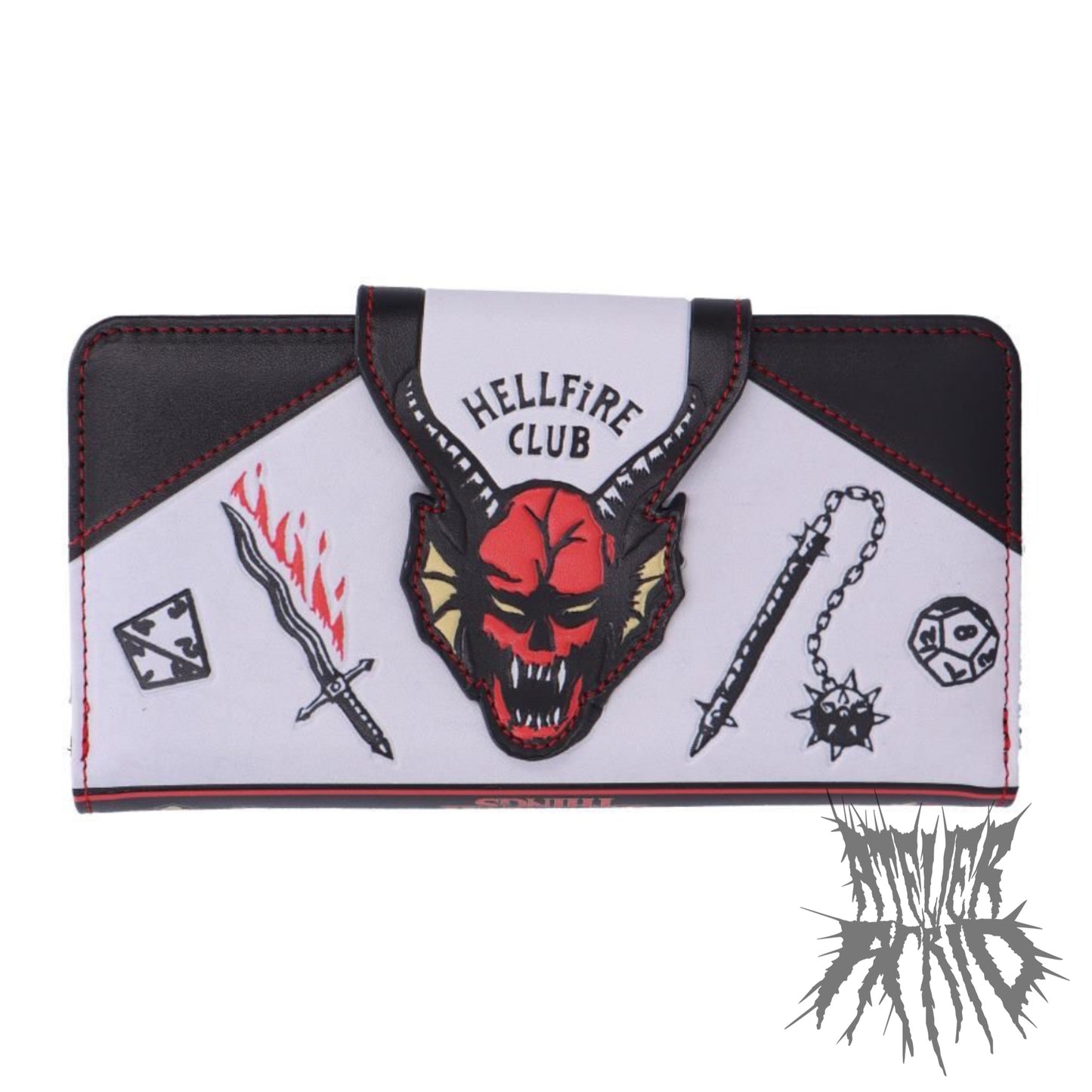 Stranger Things Hellfire Club Embossed Purse