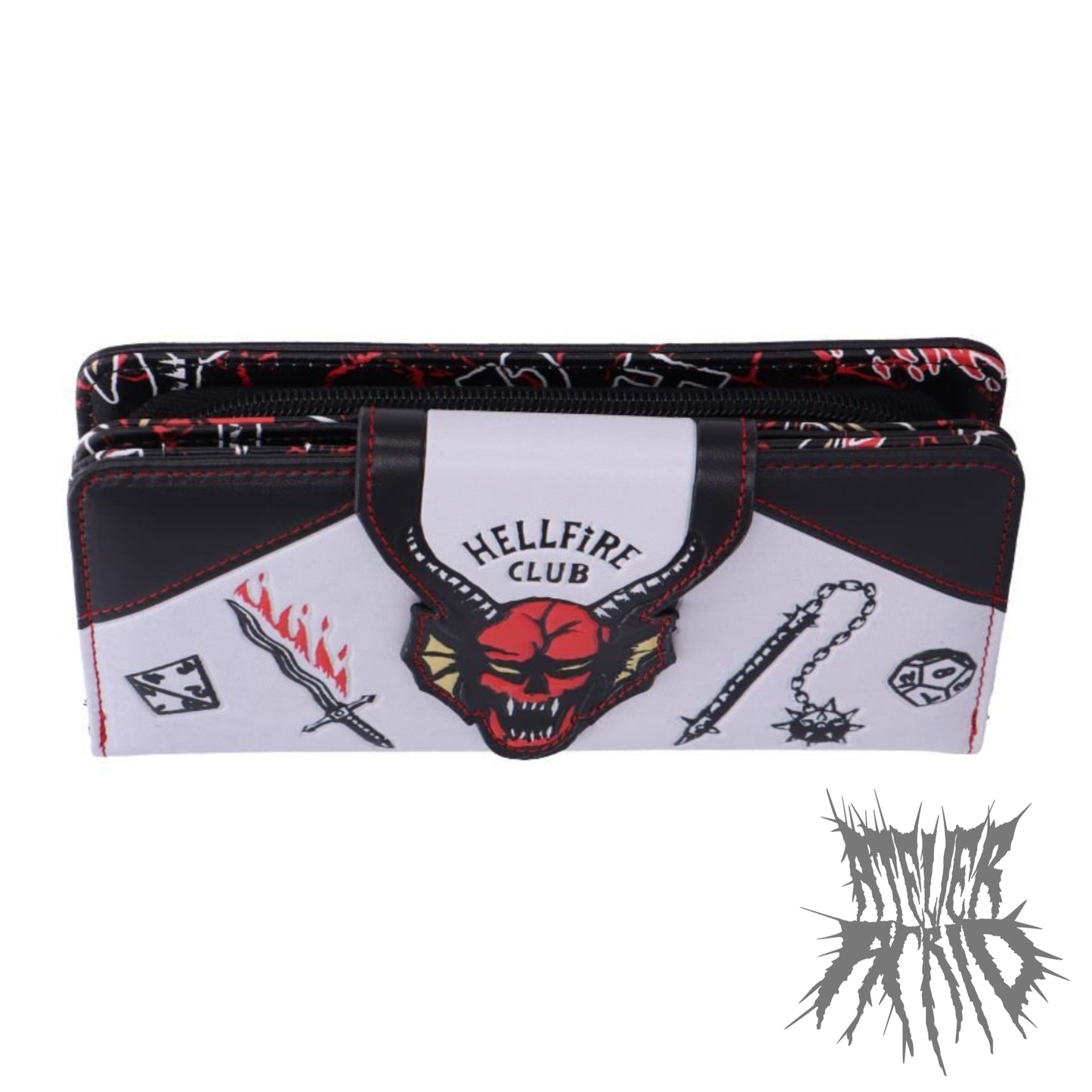 Stranger Things Hellfire Club Embossed Purse