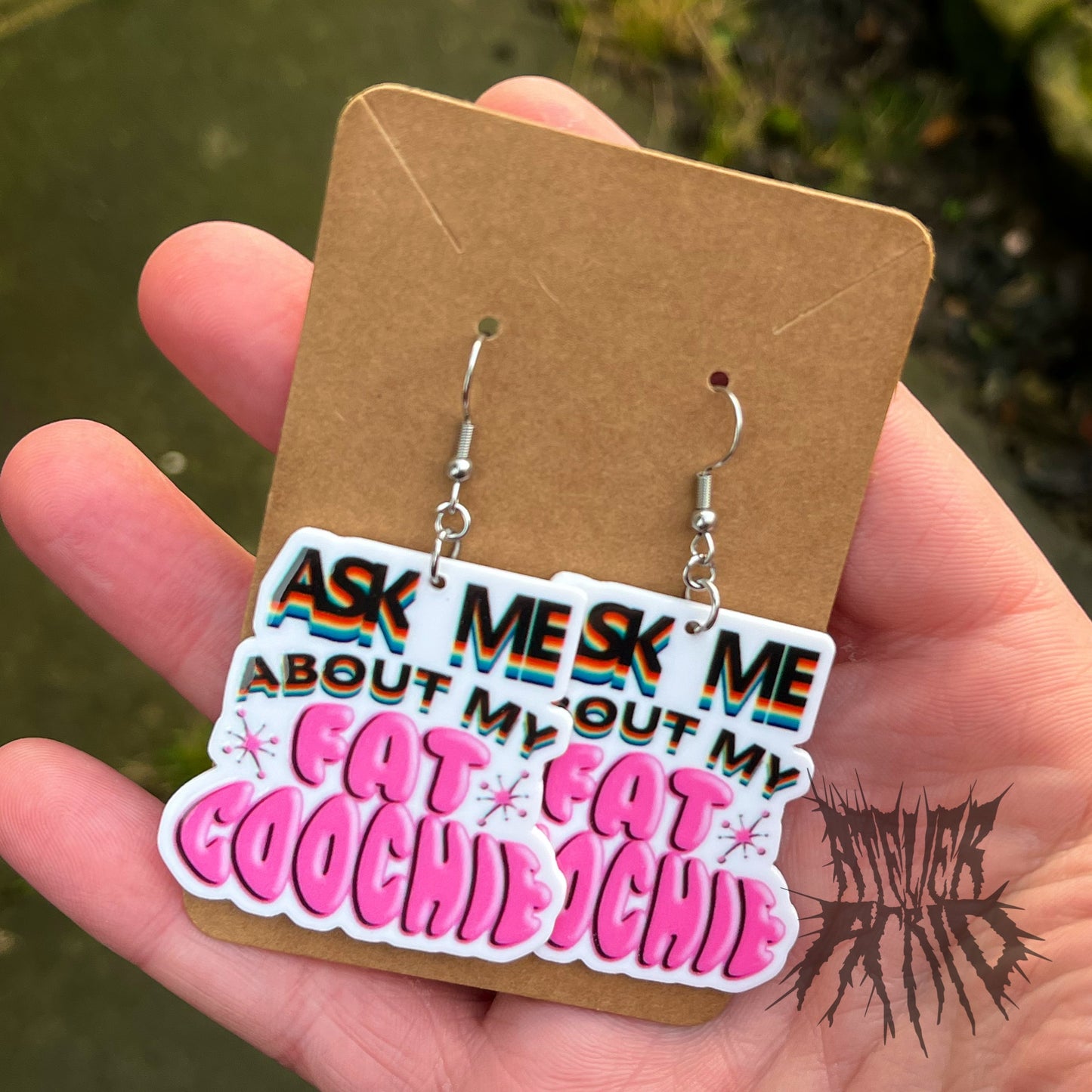 The Fat Coochie Earrings