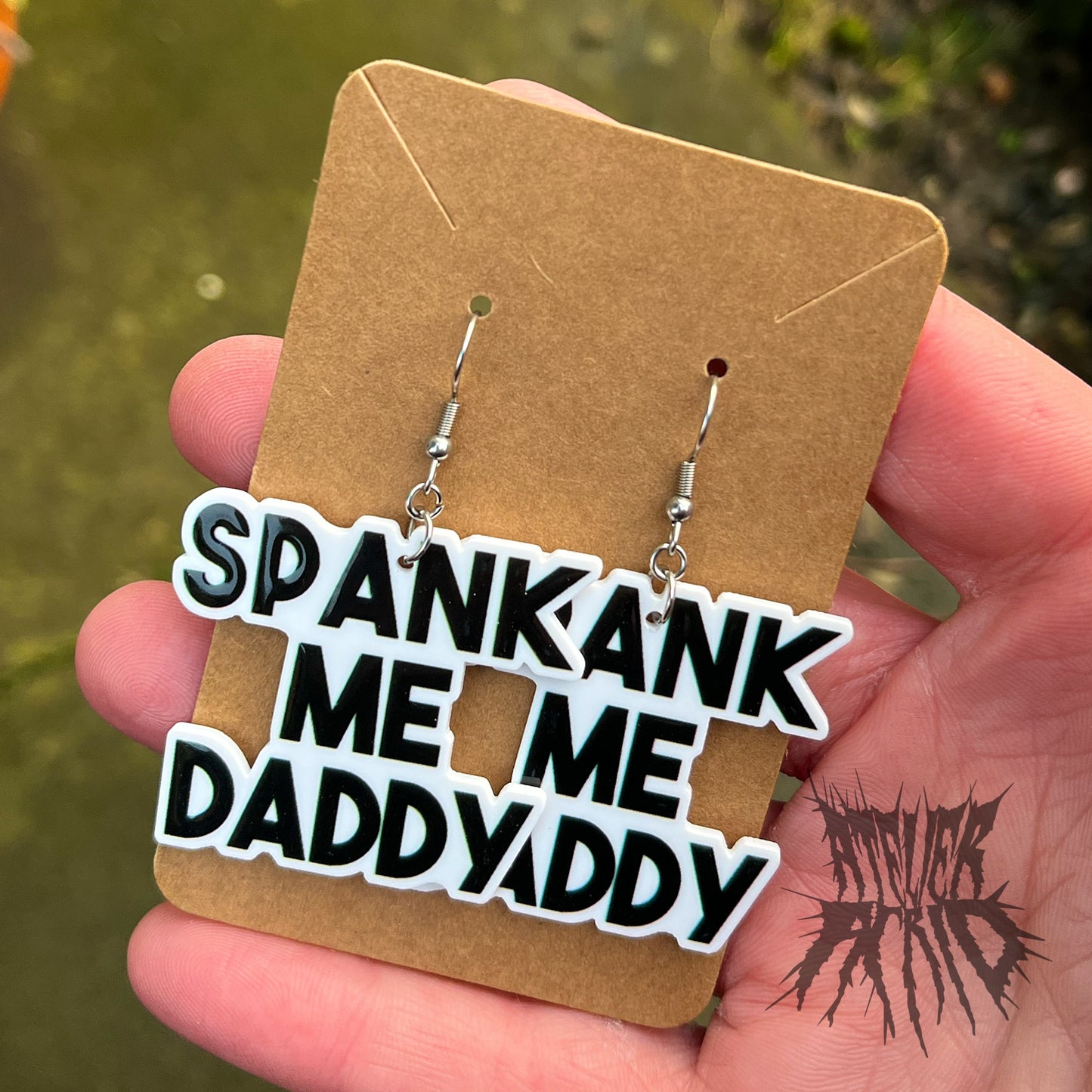 The Spank Me Daddy Earrings