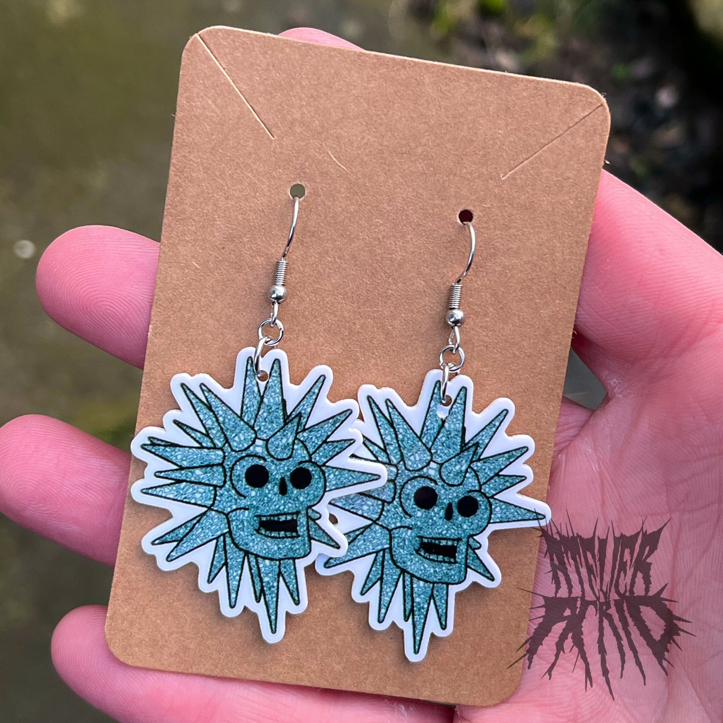 The Spooky Island Earrings