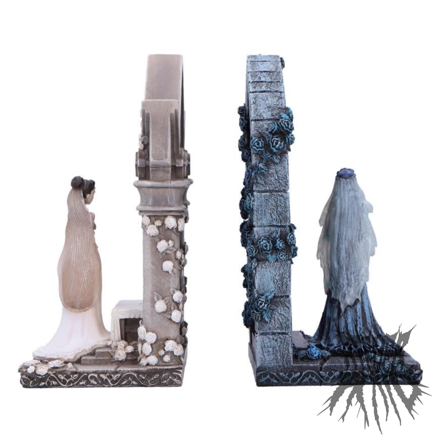 Corpse Bride Emily and Victoria Bookends 19cm