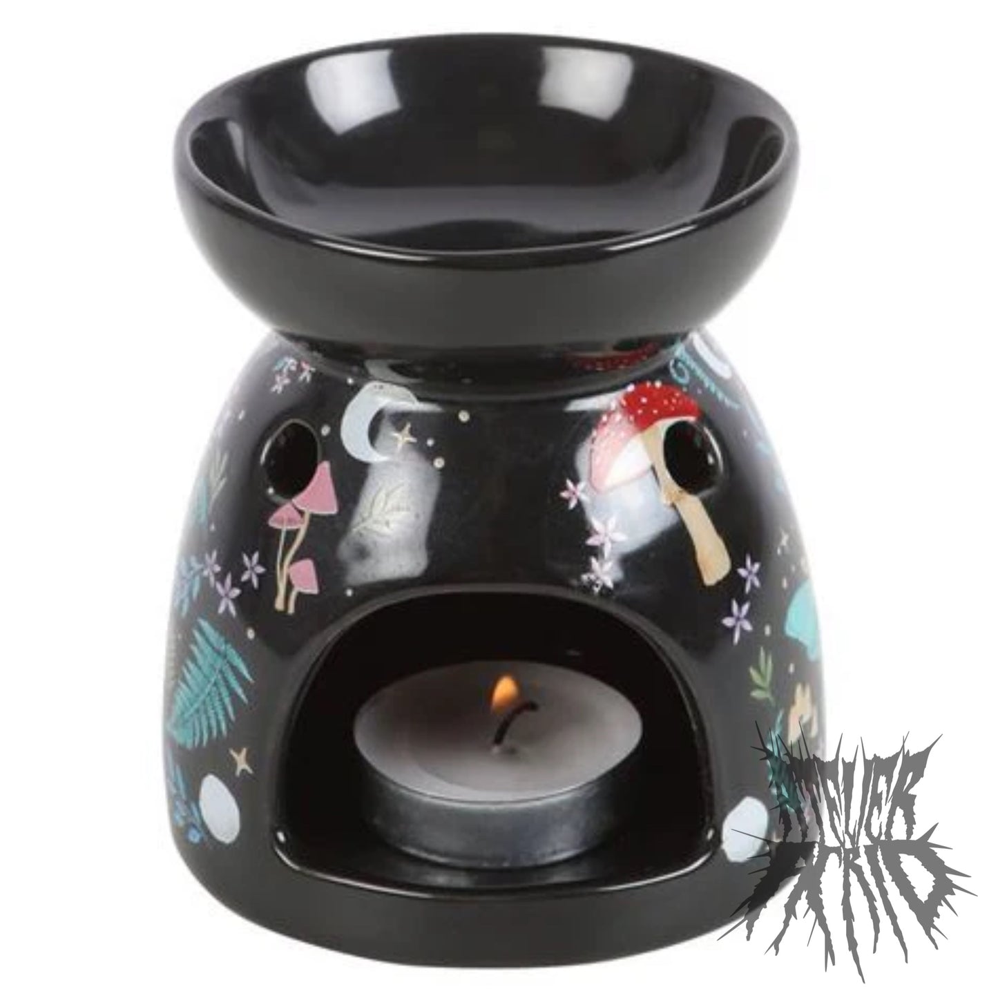 Dark Forest Print Oil Burner