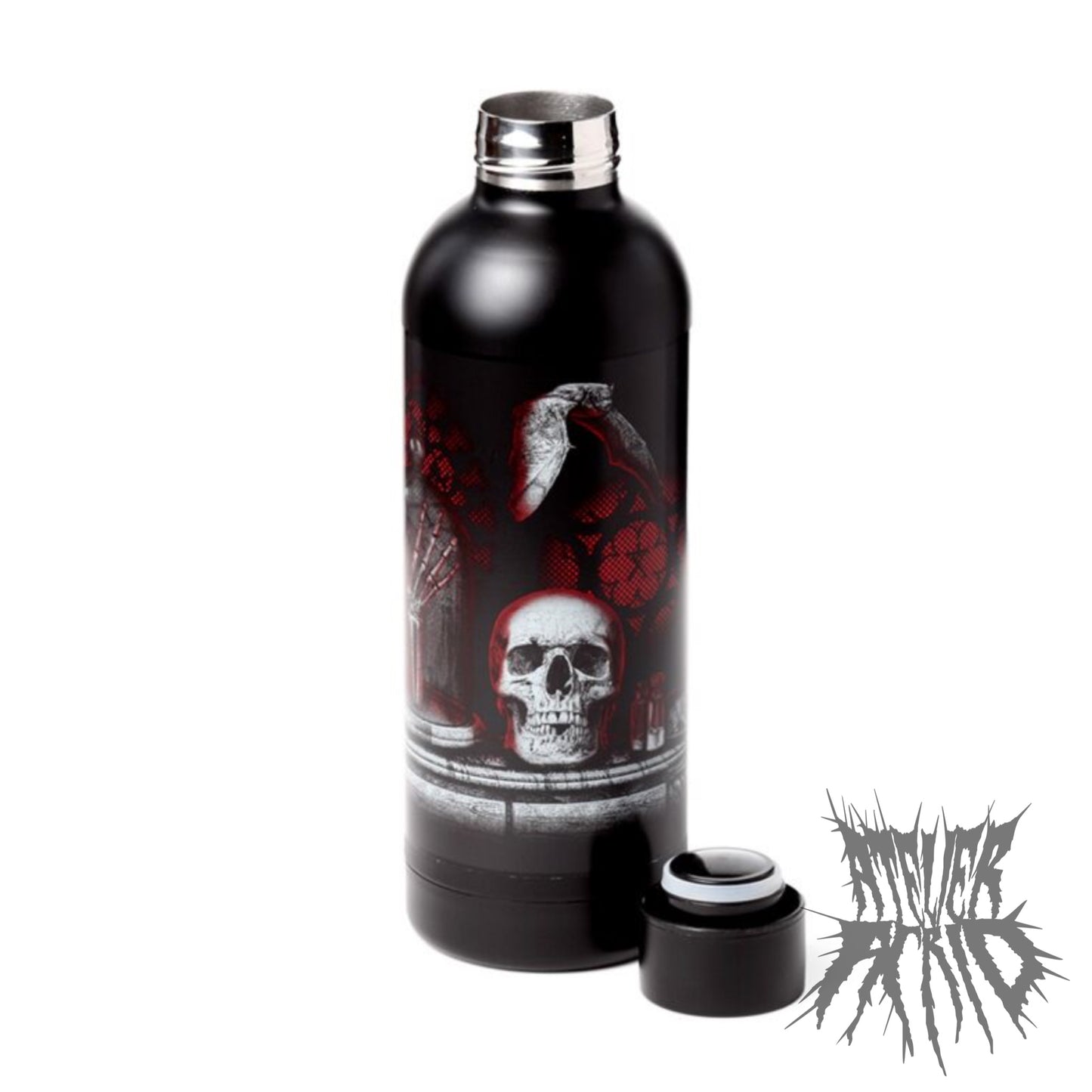 Gothica Hot & Cold Drinks Bottle 530ml - Gothic Drinks Flask