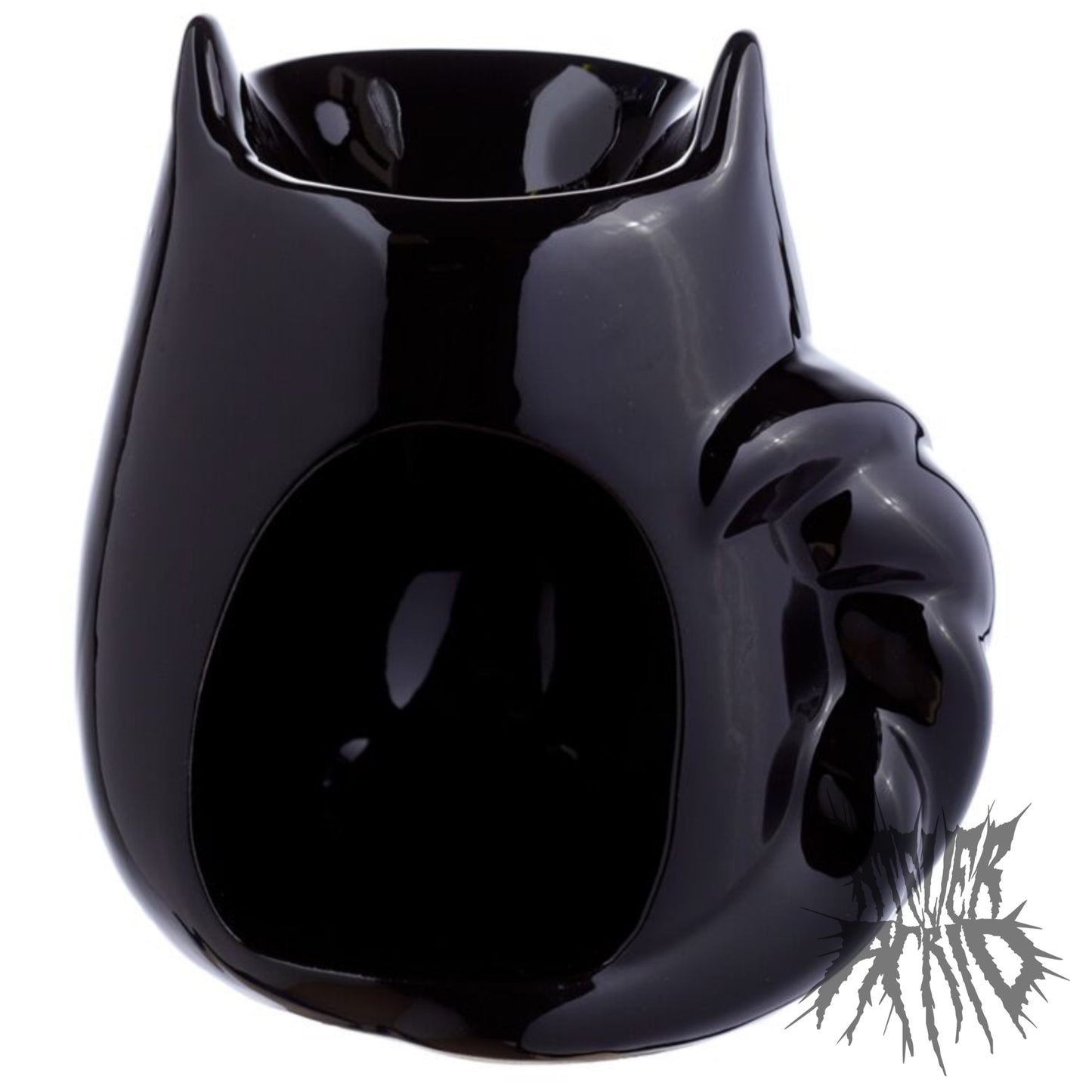 Witches Familiar Cat Shaped Ceramic Oil Burner