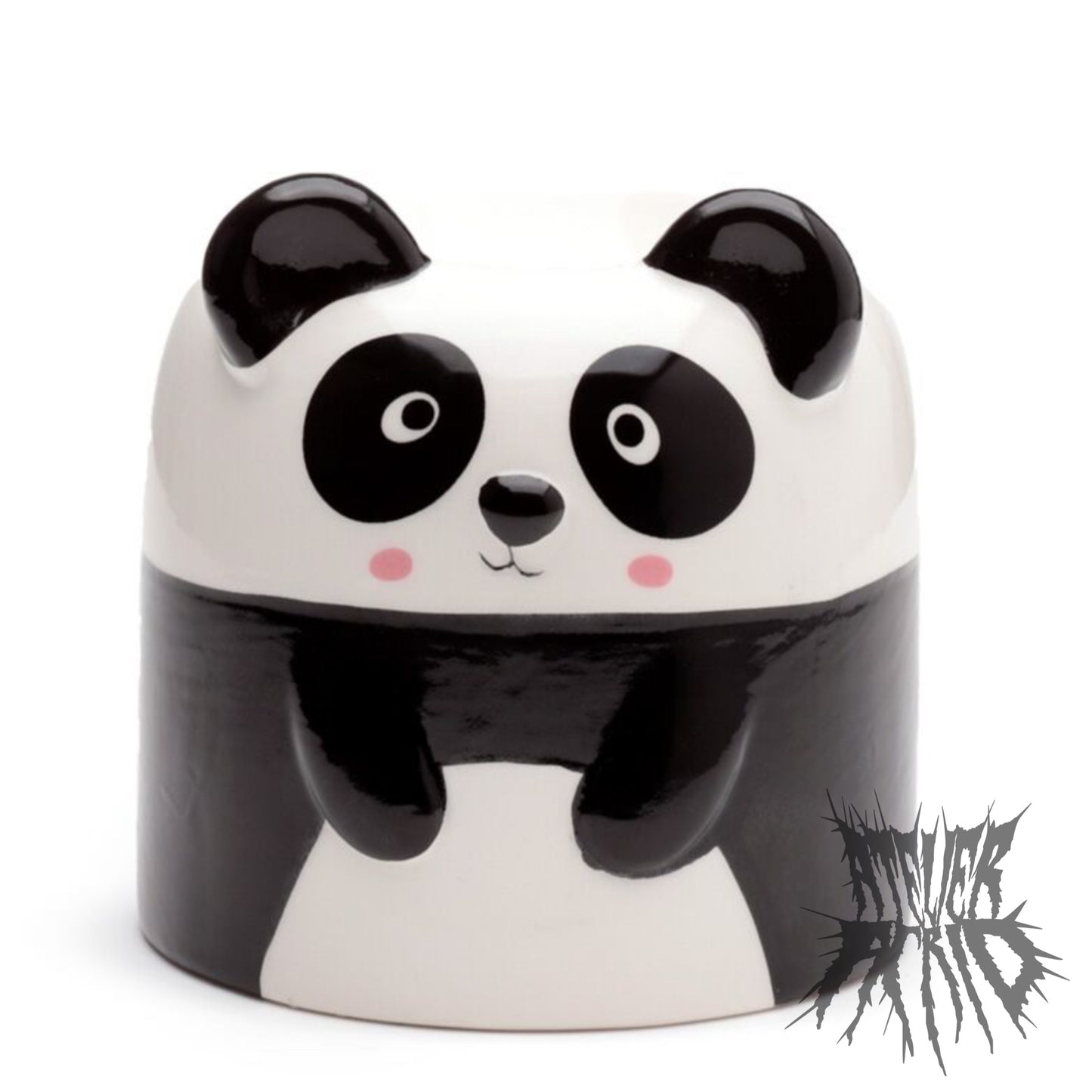 Pandarama Shaped Ceramic Oil Burner - Cute Wax Warmer