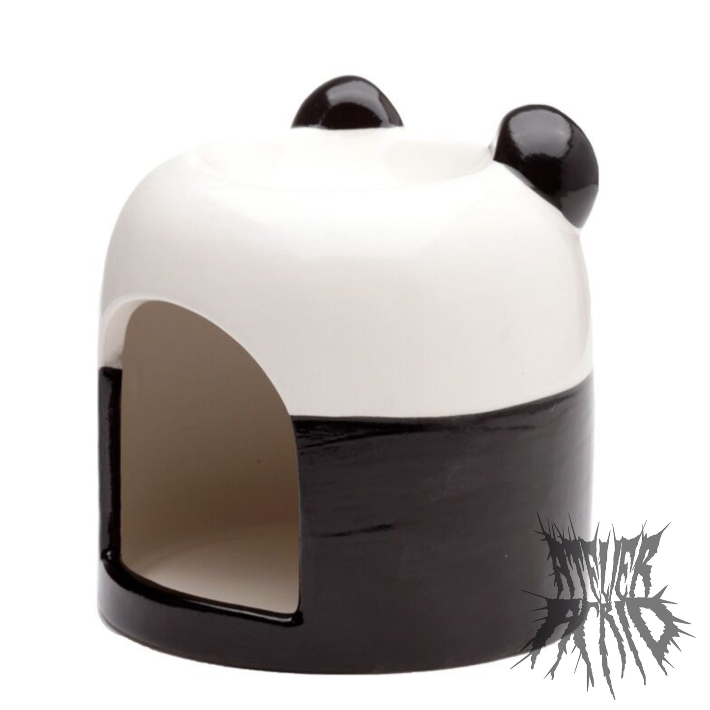 Pandarama Shaped Ceramic Oil Burner - Cute Wax Warmer