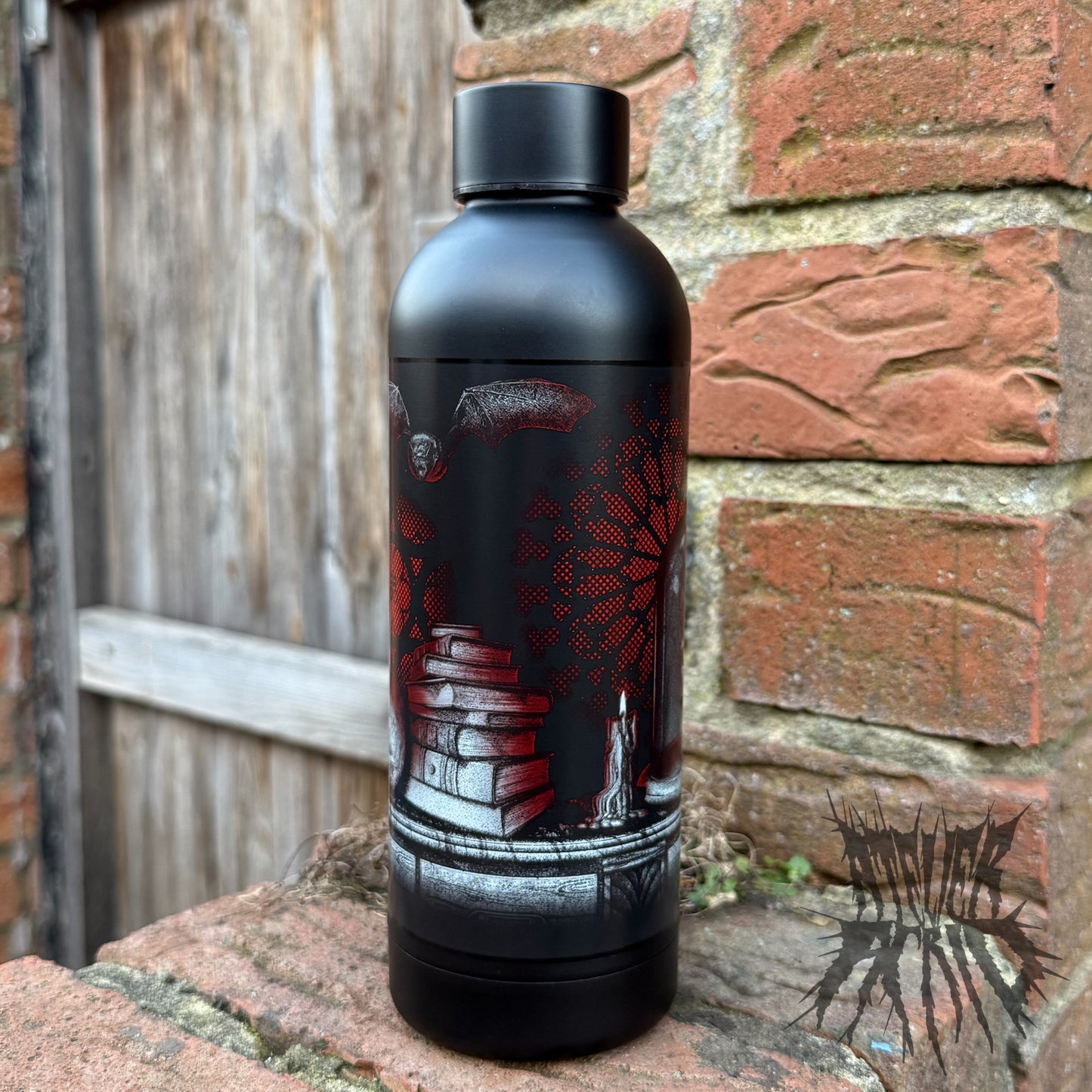 Gothica Hot & Cold Drinks Bottle 530ml - Gothic Drinks Flask