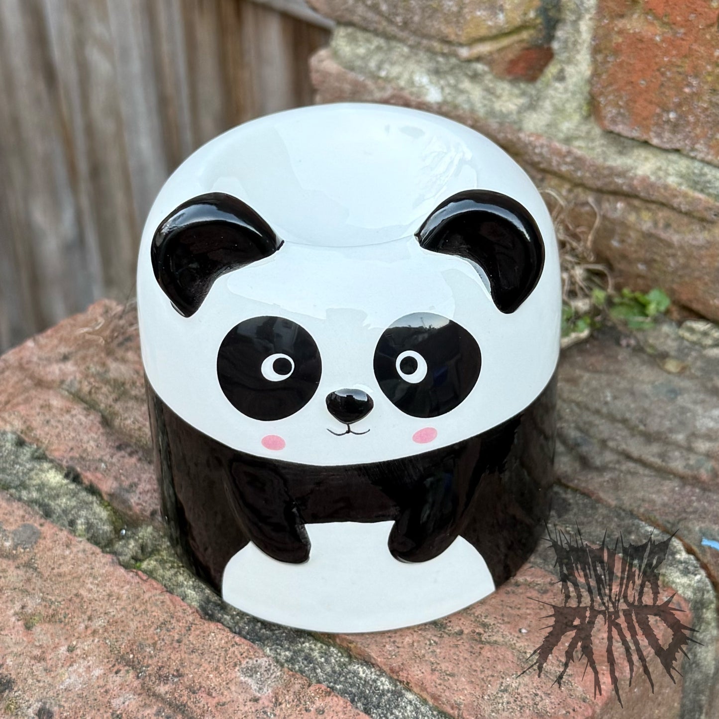 Pandarama Shaped Ceramic Oil Burner - Cute Wax Warmer