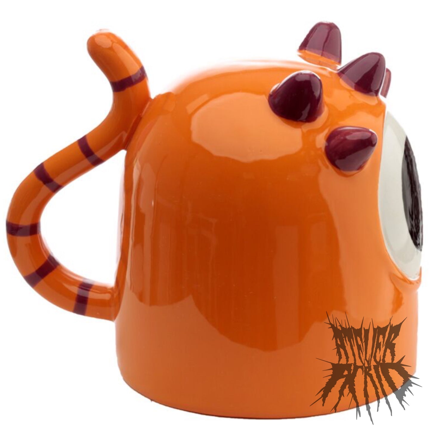 Monster Upside Down Ceramic Shaped Mug by Monstarz