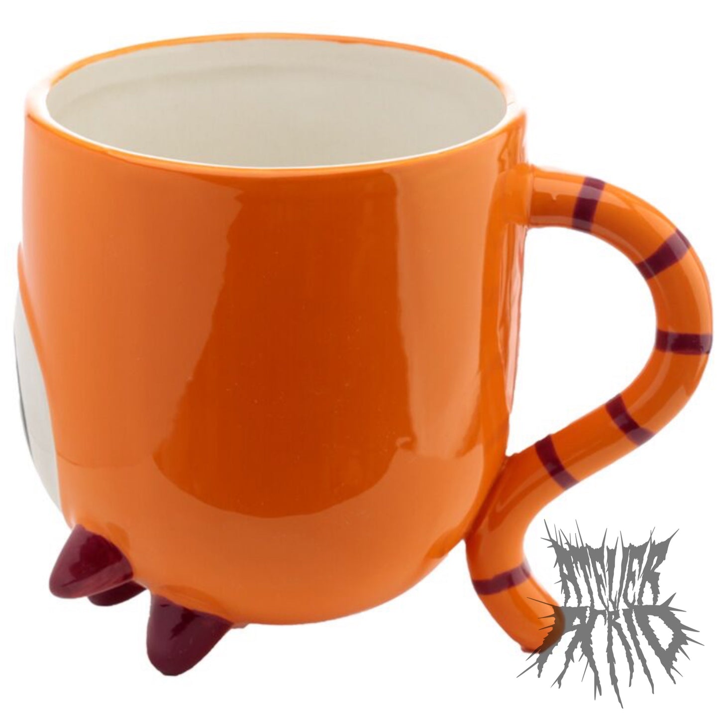Monster Upside Down Ceramic Shaped Mug by Monstarz