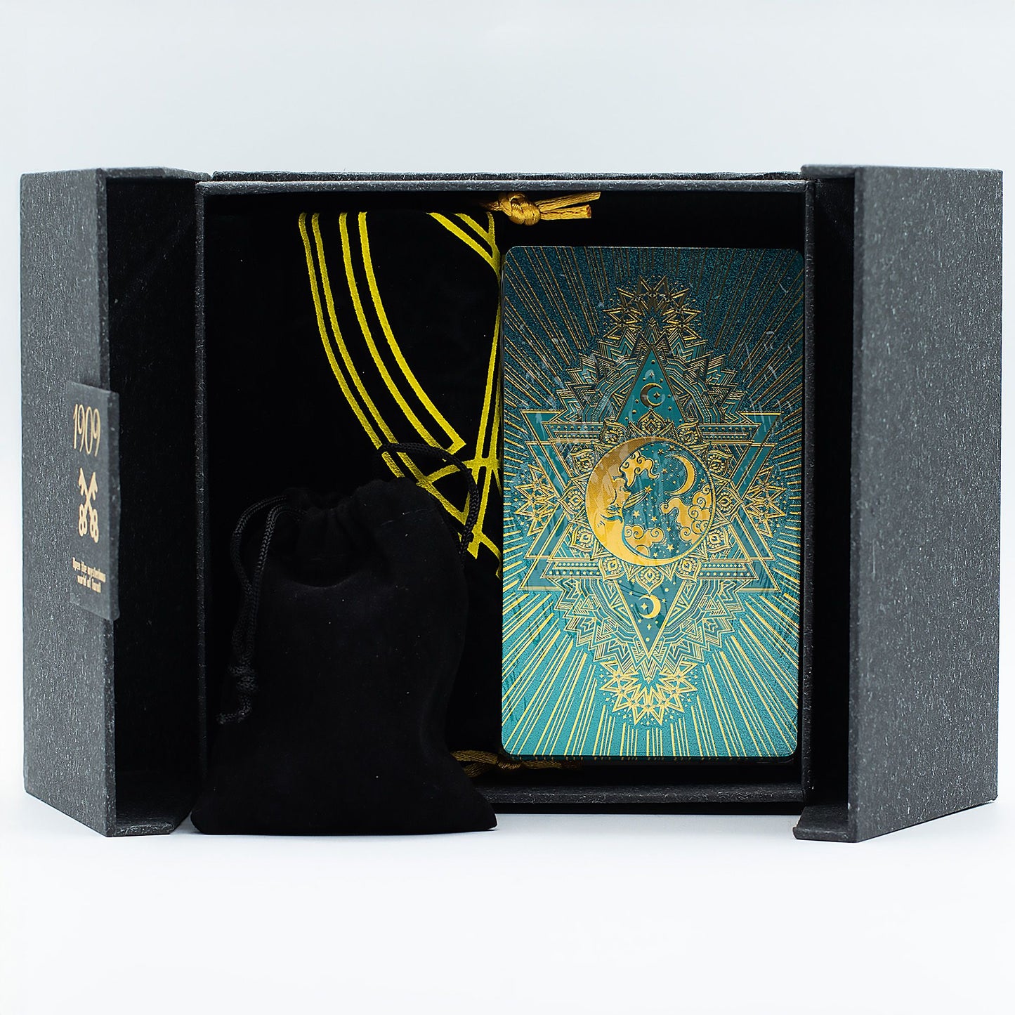 Tarot Card Gift Set - Gold & Turquoise Foil
