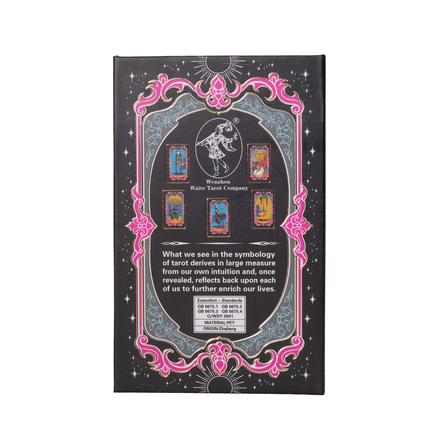 Gold Foil Tarot Card Set - with booklet