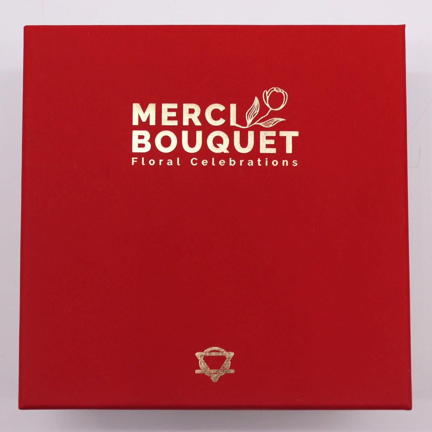 Square Box - Classic Red Roses - Gothic Red Roses - Soap Roses