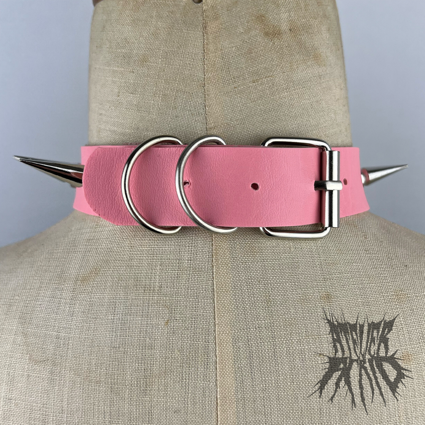 The Goetia Choker - Baby Pink