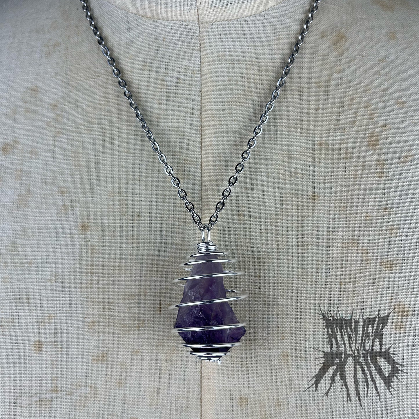 The Amethyst Point Necklace