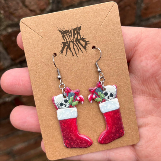 The Hexmas Stocking Earrings