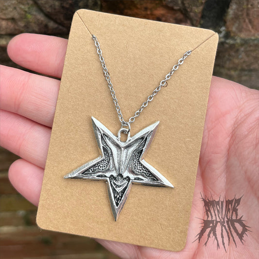 The Mephistopheles Necklace- pentagram necklace