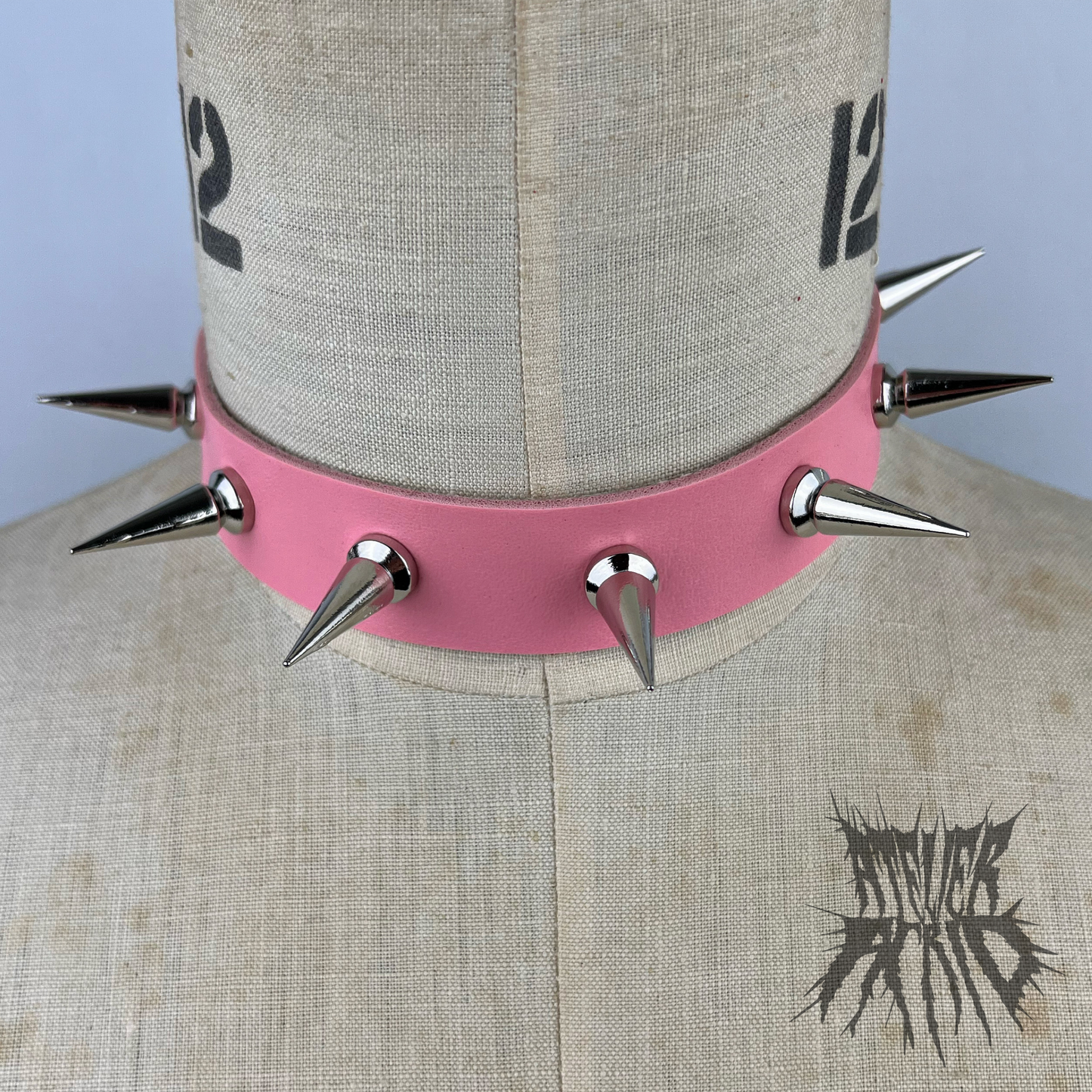 The Goetia Choker - Baby Pink