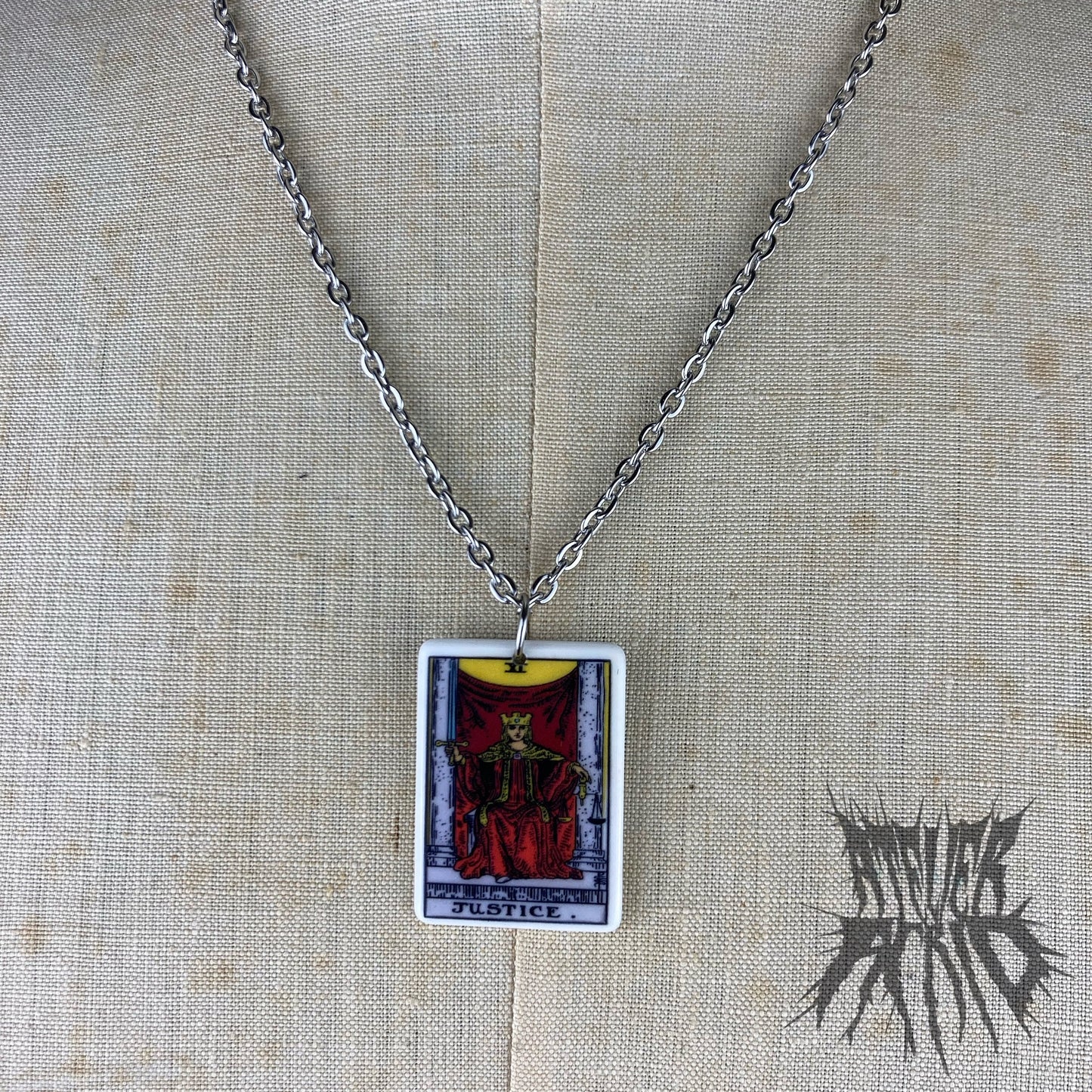 The Tarot Necklace - Justice