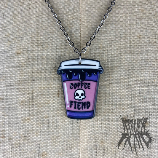 The Coffee Fiend Necklace