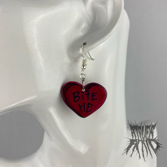 The Bite Me Earrings