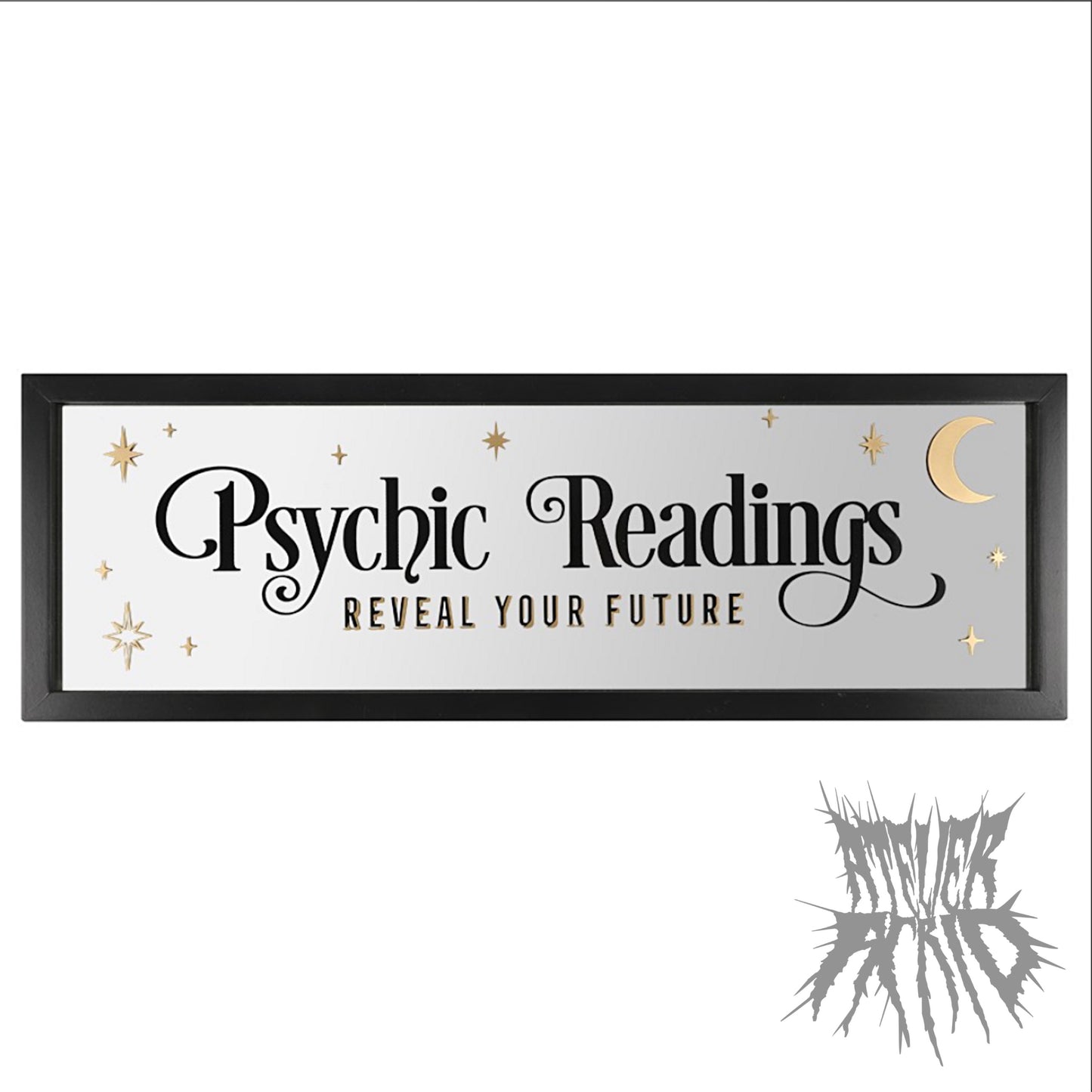 Psychic Readings Mirrored Wall Hanging