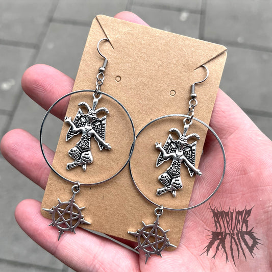 The Baphomet Earrings