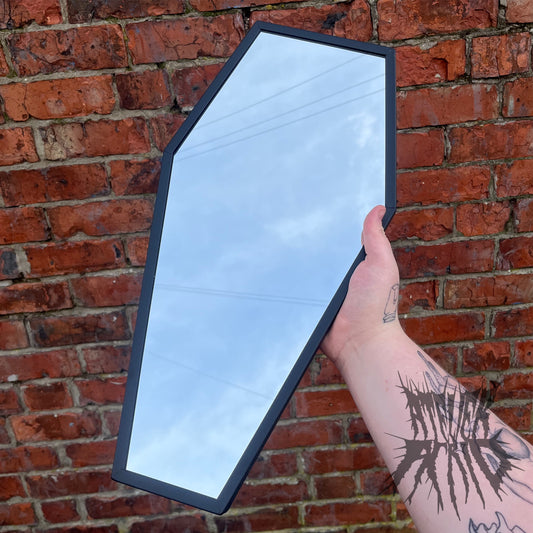 The Coffin Mirror- Coffin shape wall mirror