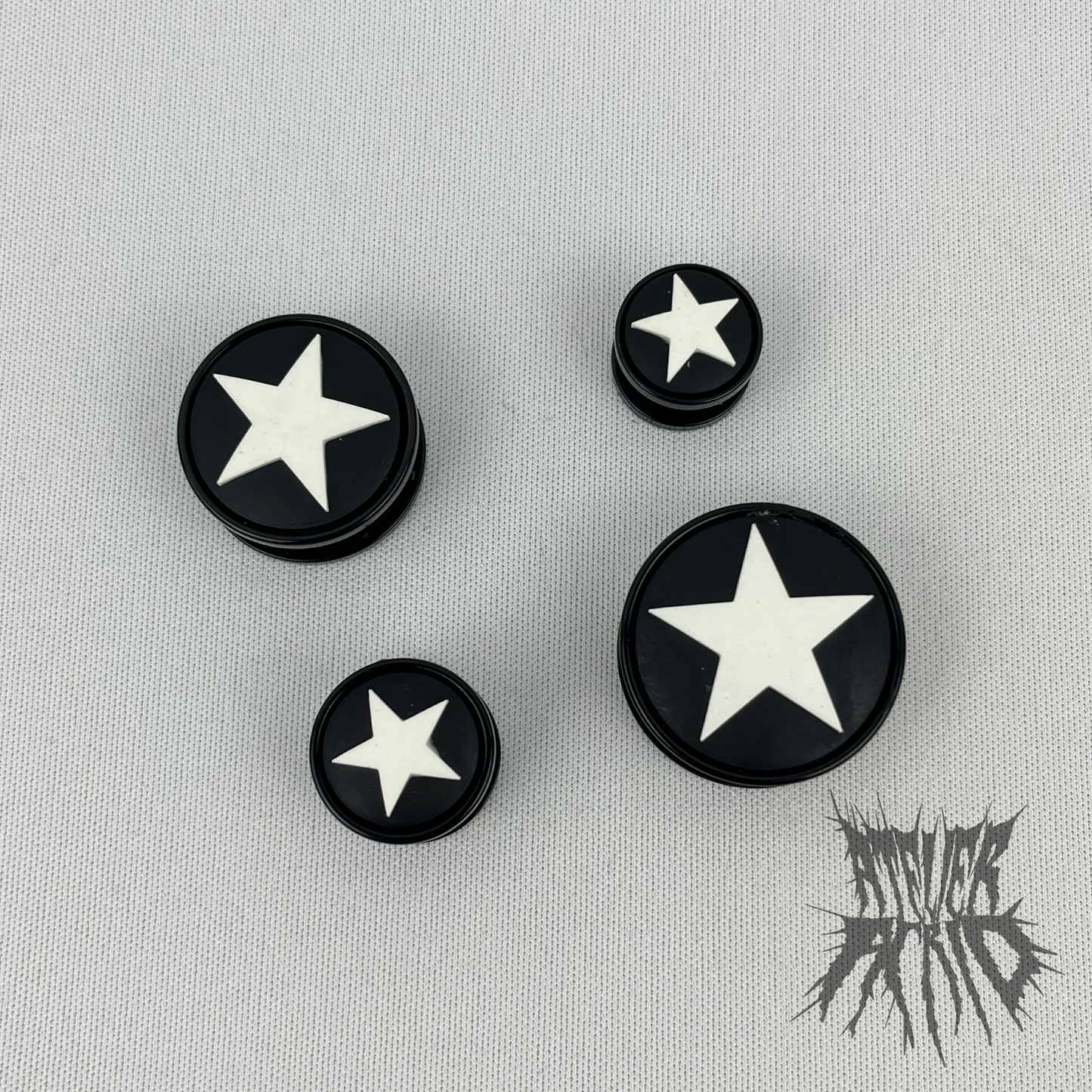 The Baphomet Plugs - Black