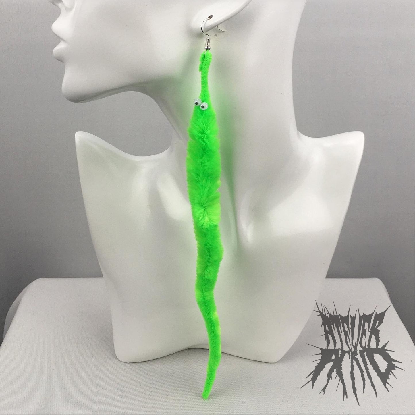 The Twisty Worm Earrings