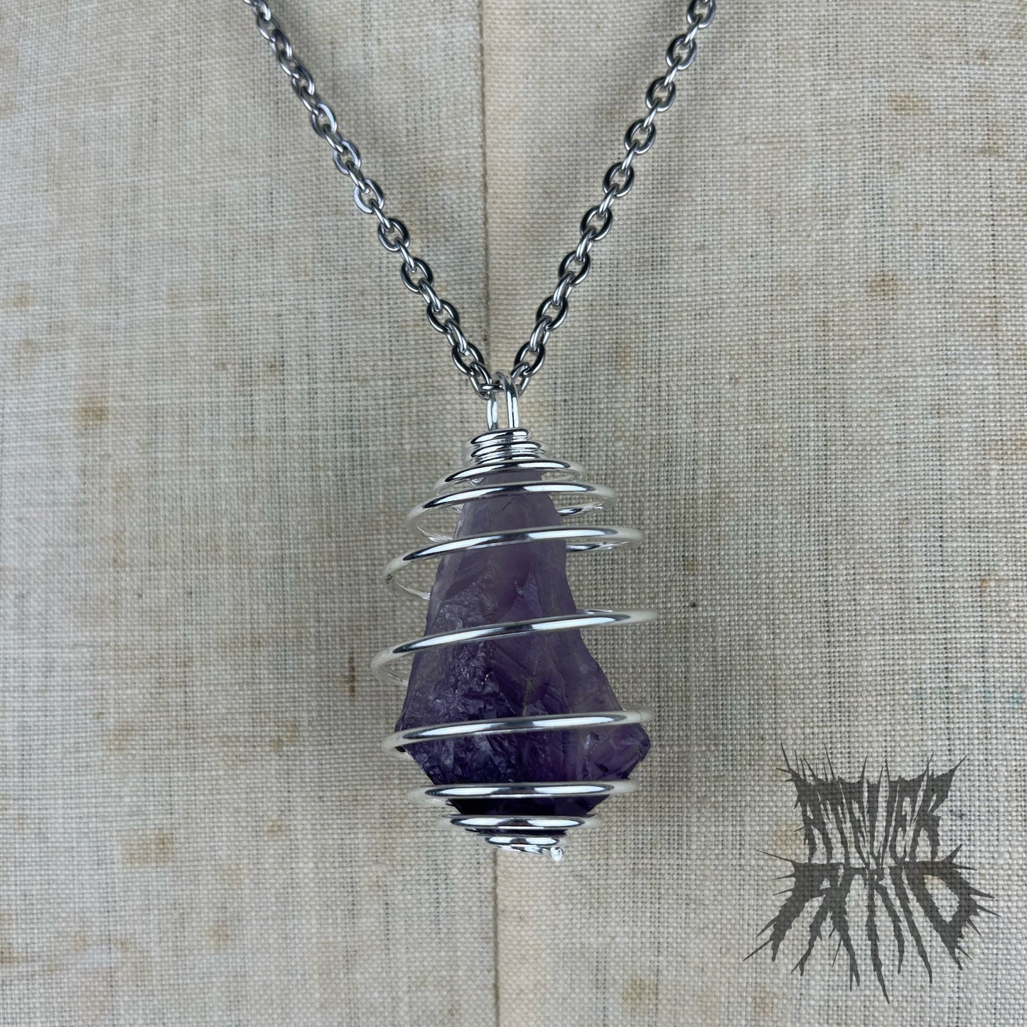 The Amethyst Point Necklace