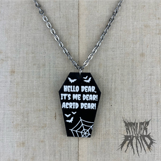 The “Hello Dear” Necklace