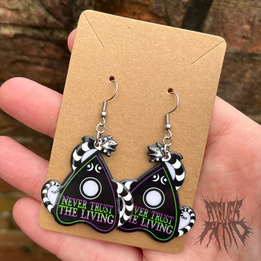 The Sand-worm Earrings- Beetlejuice Earrings