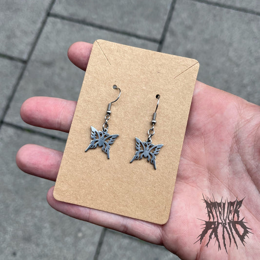 The Babymetal Earrings - gothic butterfly earrings